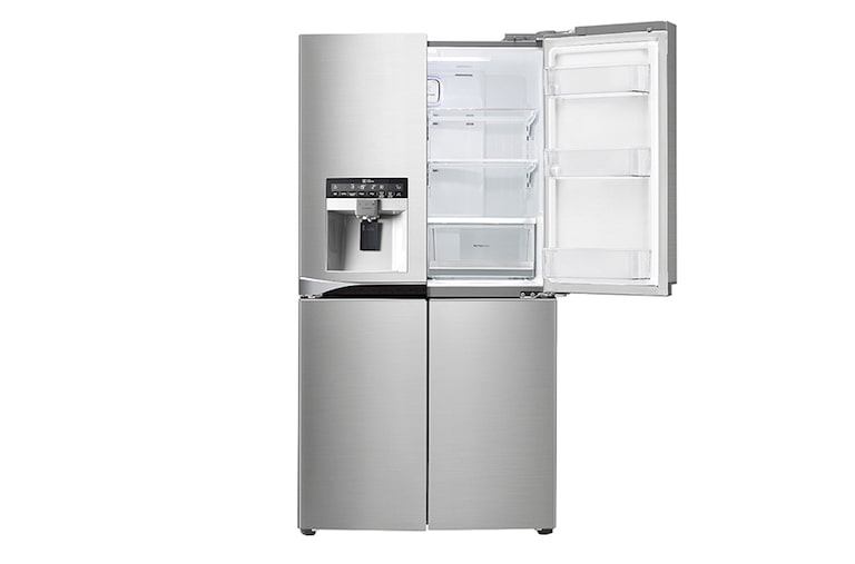 LG 712L French Door Fridge with Anti-fingerprint Brushed Finish, GF-5L712PL