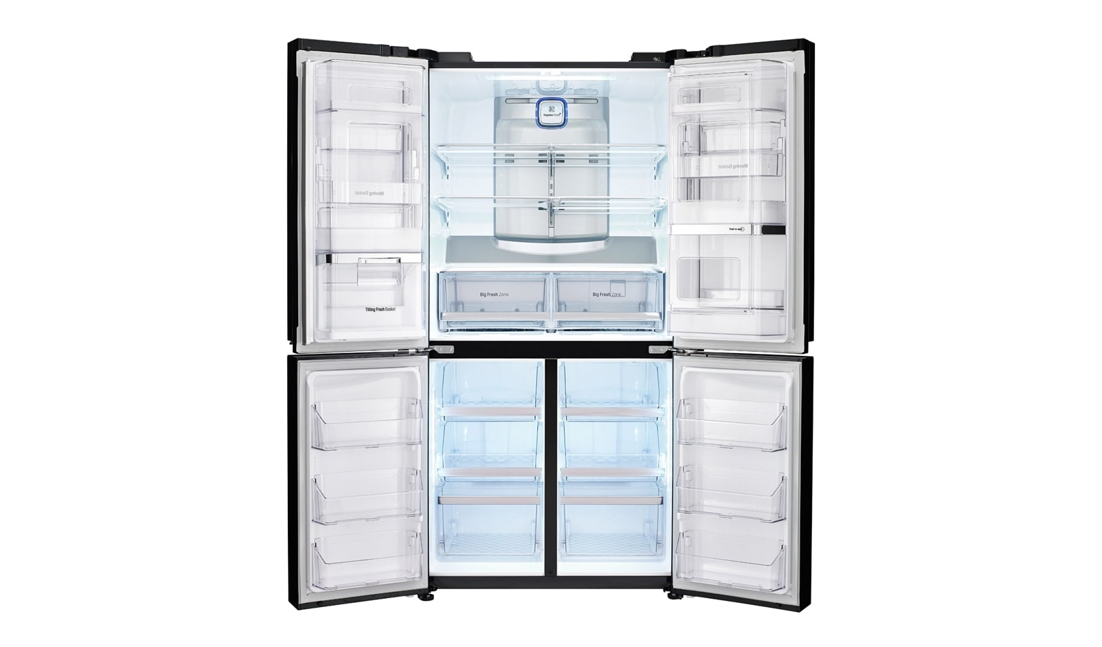 LG 725L World's First Dual Door-in-Door® Fridge, GF-6D725BGL