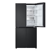 LG 530L Slim French Door Fridge - Matte Black, GF-B505MBL