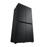 LG 530L Slim French Door Fridge - Matte Black, GF-B505MBL