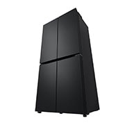 LG 530L Slim French Door Fridge - Matte Black, GF-B505MBL