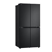 LG 530L Slim French Door Fridge - Matte Black, GF-B505MBL