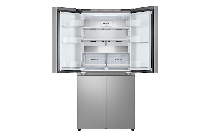 LG 530L Slim French Door Fridge - Stainless, GF-B505PL