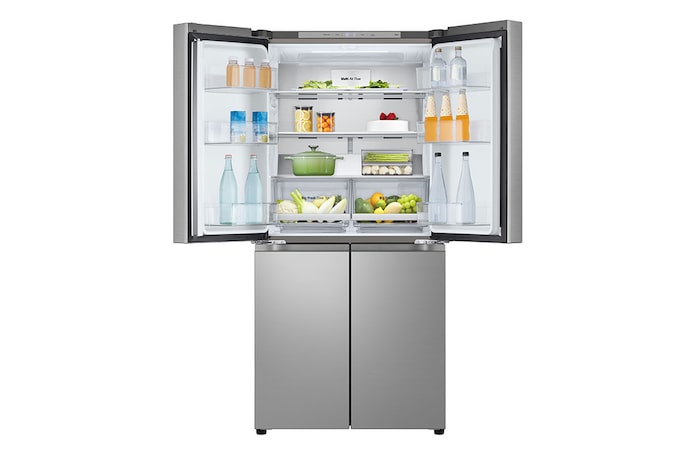LG 530L Slim French Door Fridge - Stainless, GF-B505PL