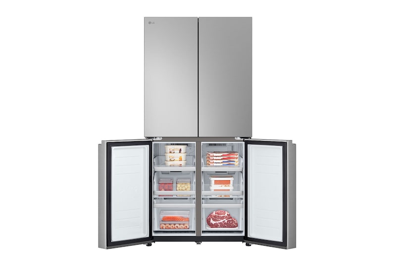 LG 530L Slim French Door Fridge - Stainless, GF-B505PL