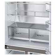 LG 530L Slim French Door Fridge - Stainless, GF-B505PL
