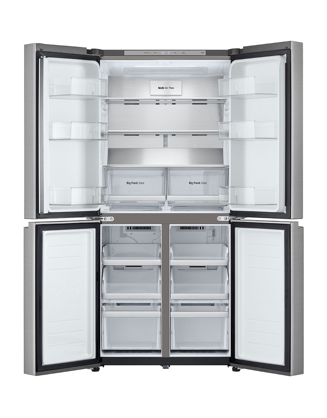 530L Slim French Door Fridge in Stainless Finish GFB505PL LG AU