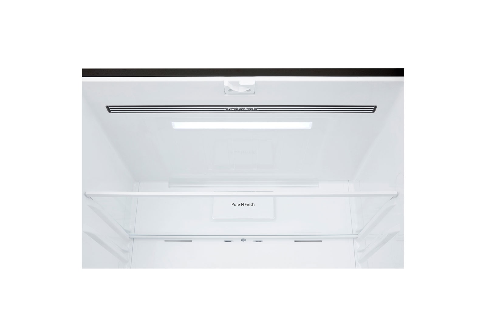LG 530L Slim French Door Fridge - Matte Black Finish, GF-B590MBL