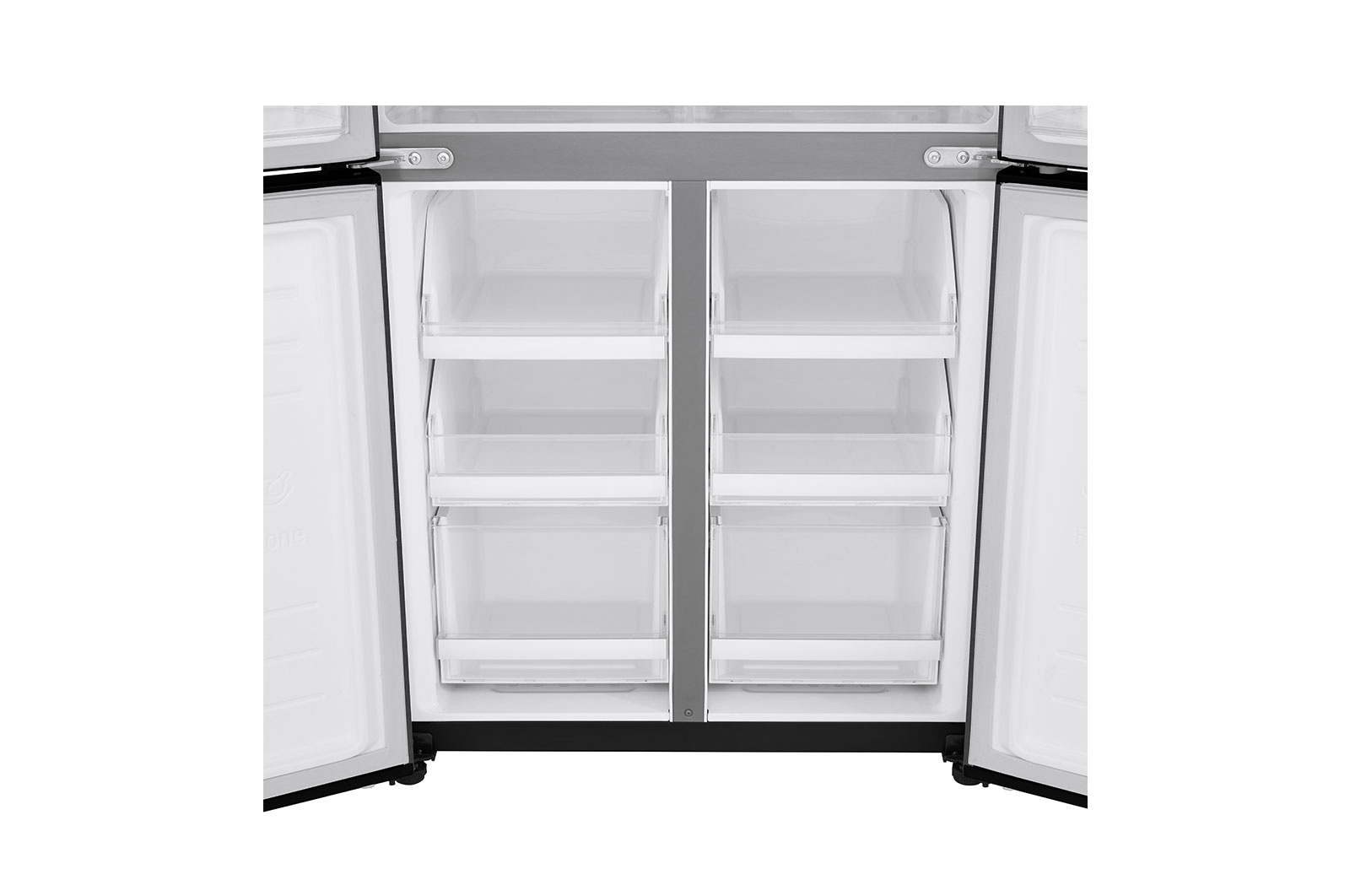 LG 530L Slim French Door Fridge - Matte Black Finish, GF-B590MBL