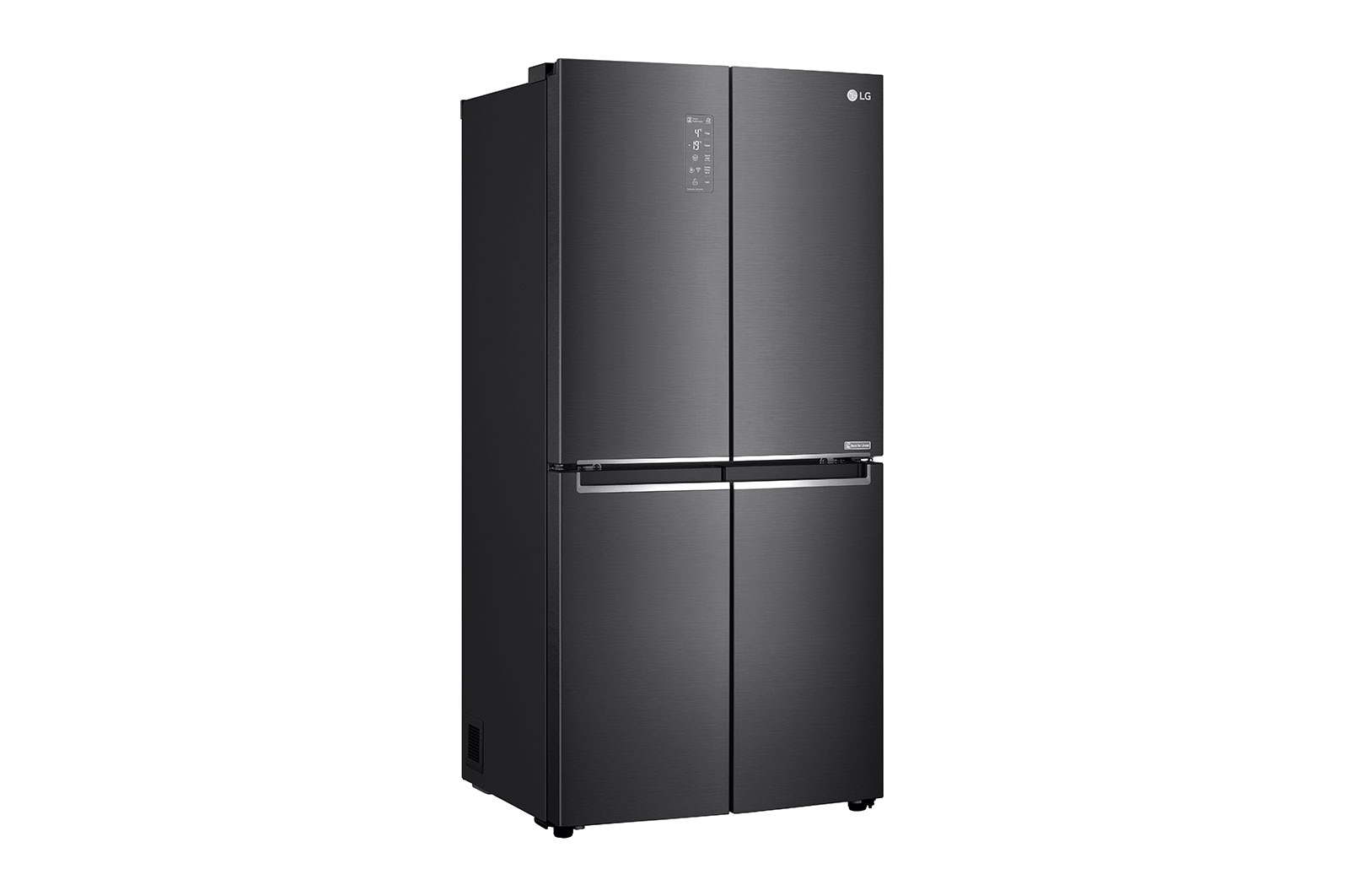 LG 530L Slim French Door Fridge - Matte Black Finish, GF-B590MBL