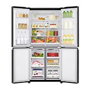 LG 530L Slim French Door Fridge - Matte Black Finish, GF-B590MBL