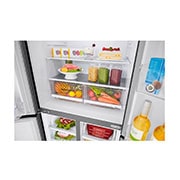 LG 530L Slim French Door Fridge - Matte Black Finish, GF-B590MBL