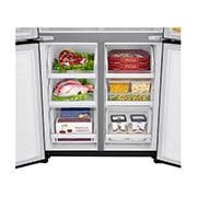 LG 530L Slim French Door Fridge - Matte Black Finish, GF-B590MBL