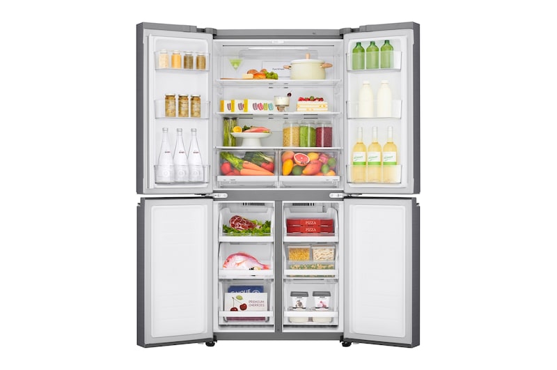 LG 530L Slim French Door Fridge - Stainless Finish, GF-B590PL