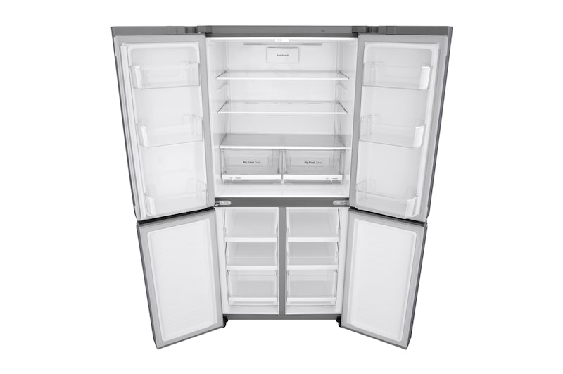 LG 530L Slim French Door Fridge - Stainless Finish, GF-B590PL