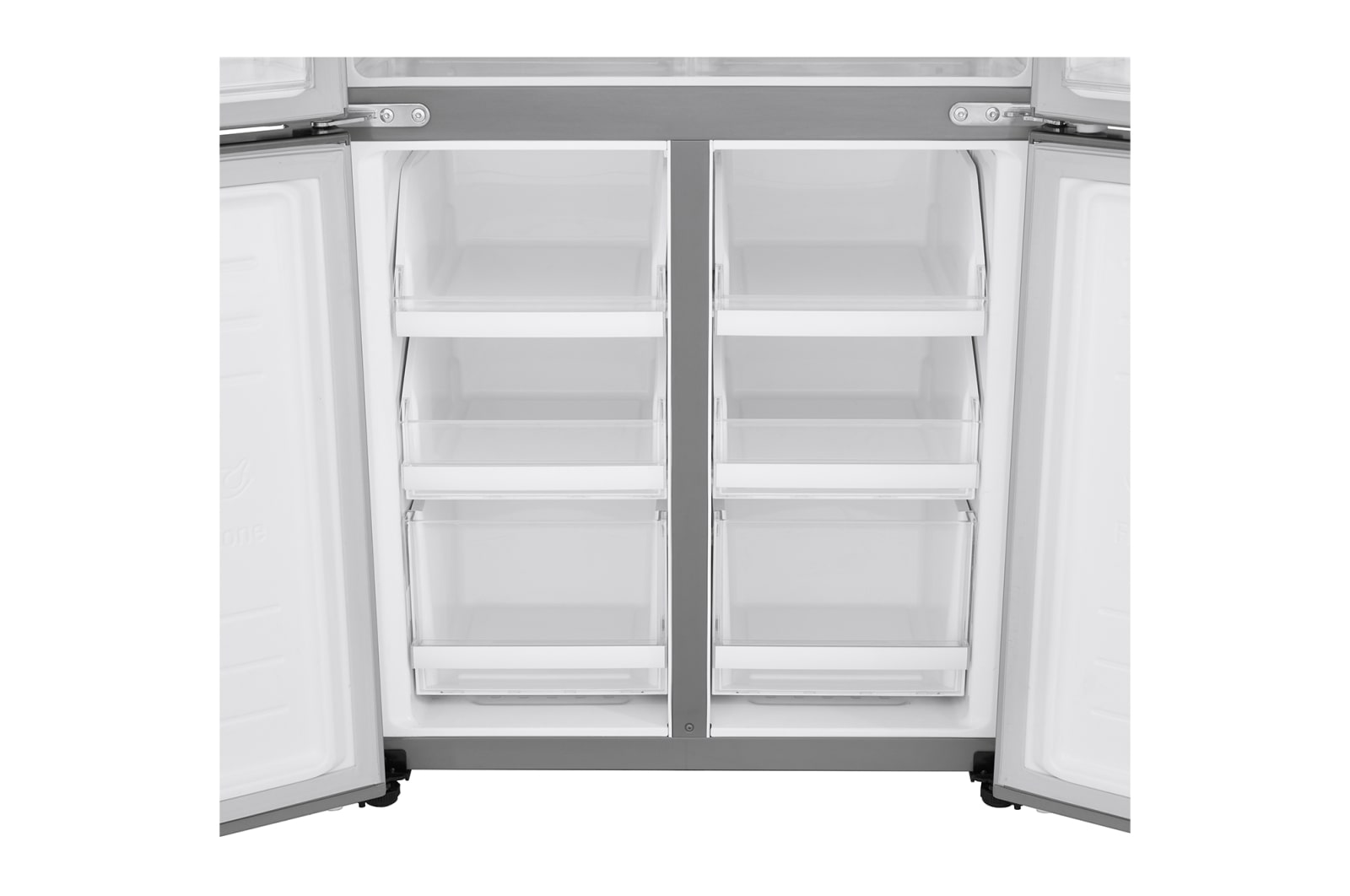 LG 530L Slim French Door Fridge - Stainless Finish, GF-B590PL