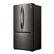 LG 620L French Door Fridge, in Black Stainless Steel, GF-B620BSL