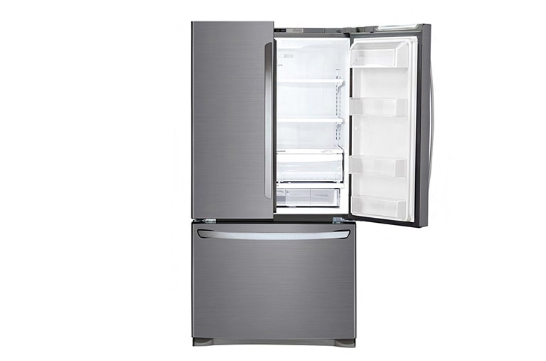 LG 620L French Door Fridge in Anti-fingerprint Stainless Finish, GF-B620PL