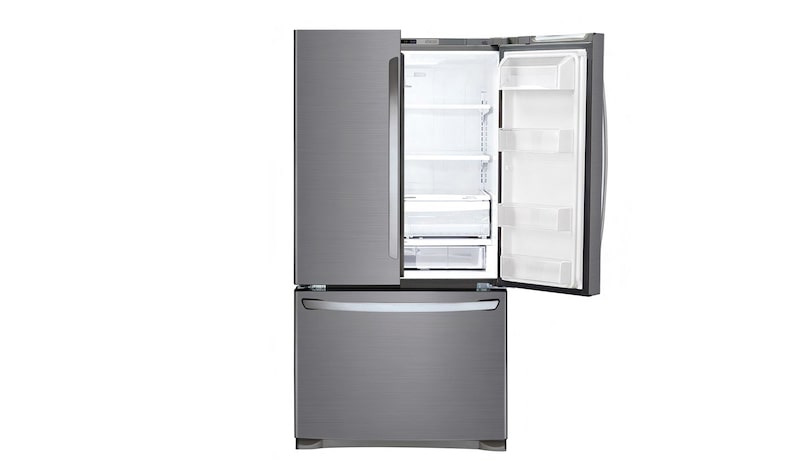LG 620L French Door Fridge in Anti-fingerprint Stainless Finish, GF-B620PL