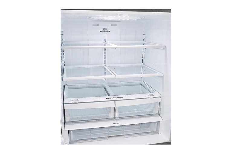 LG 620L French Door Fridge in Anti-fingerprint Stainless Finish, GF-B620PL