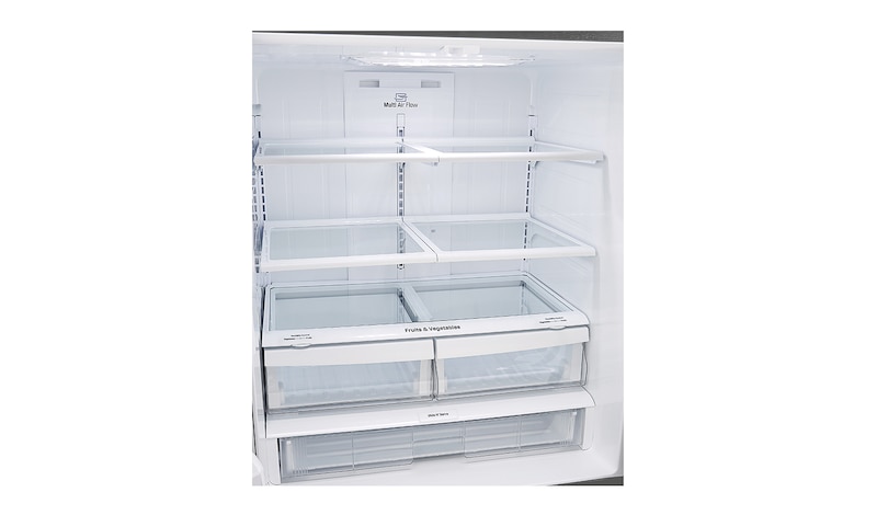 LG 620L French Door Fridge in Anti-fingerprint Stainless Finish, GF-B620PL