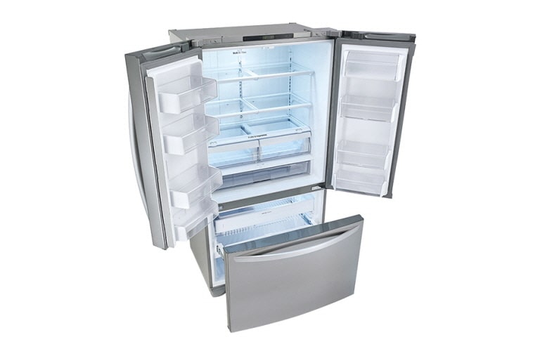 LG 620L French Door Refrigerator with Auto Ice Maker, GF-B620SL