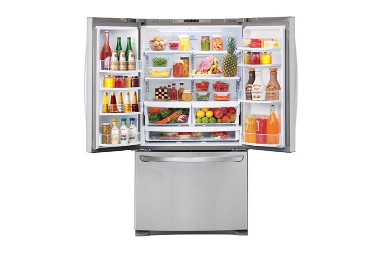 LG 620L French Door Refrigerator with Auto Ice Maker, GF-B620SL