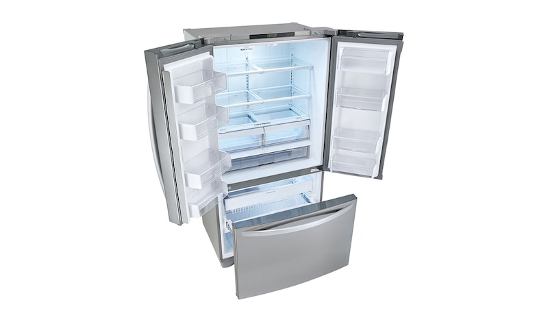 LG 620L French Door Refrigerator with Auto Ice Maker, GF-B620SL