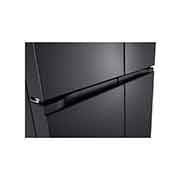 LG 665L French Door Fridge - Matte Black Finish, GF-B700MBL