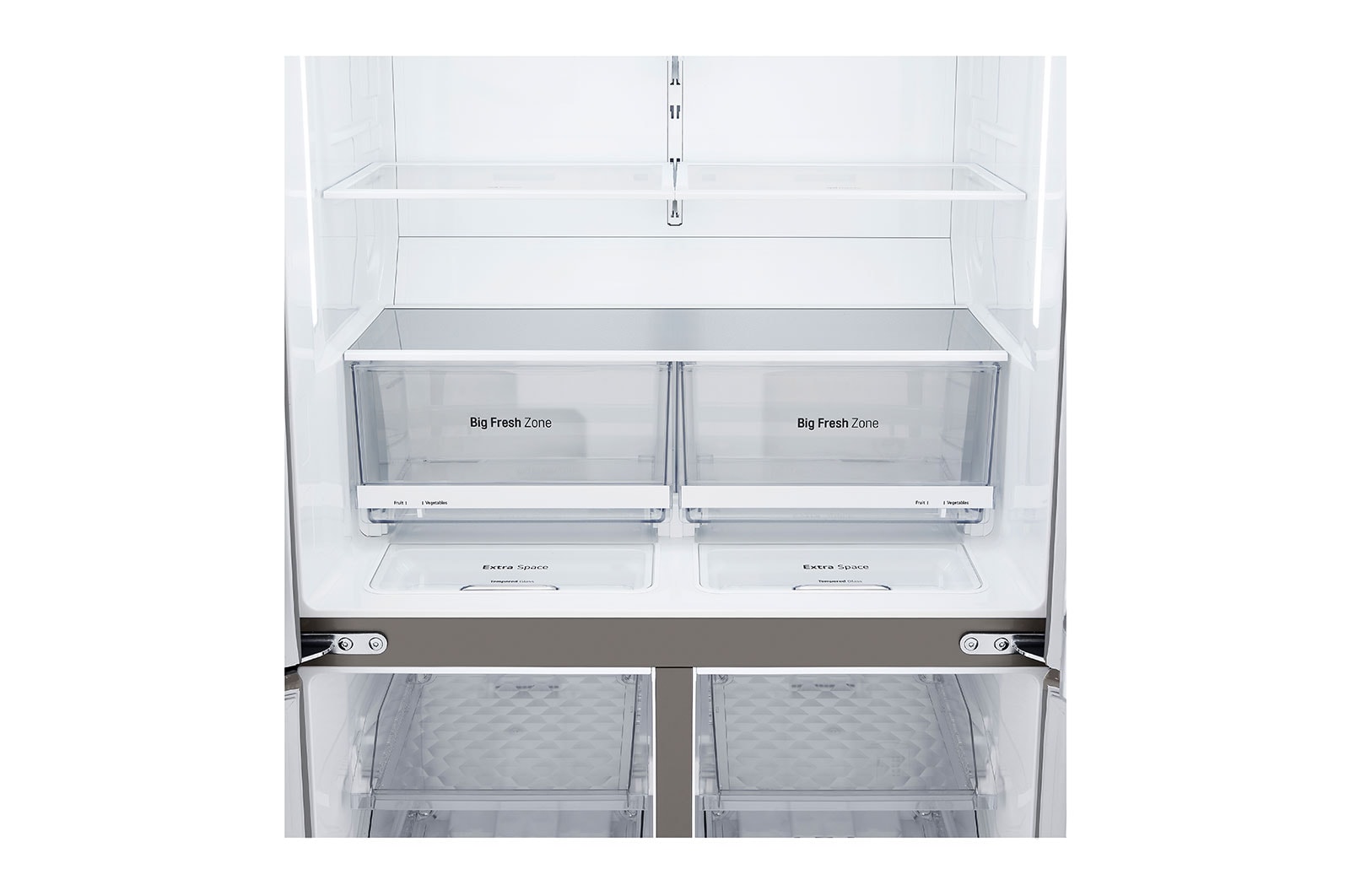 LG 664L French Door Fridge in Stainless Finish, GF-B730PL