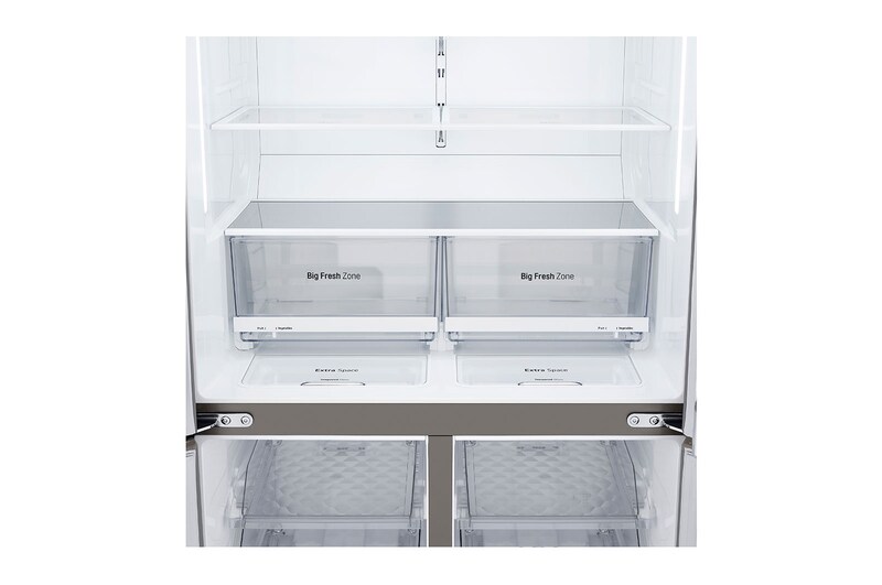 LG 664L French Door Fridge in Stainless Finish, GF-B730PL