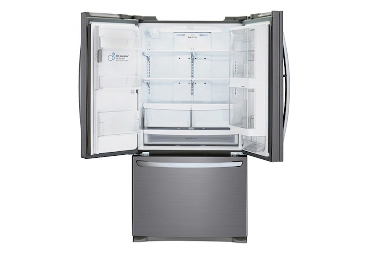 LG 613L Door-In-Door® French Door Fridge With Ice & Water Dispenser, GF-D613PL