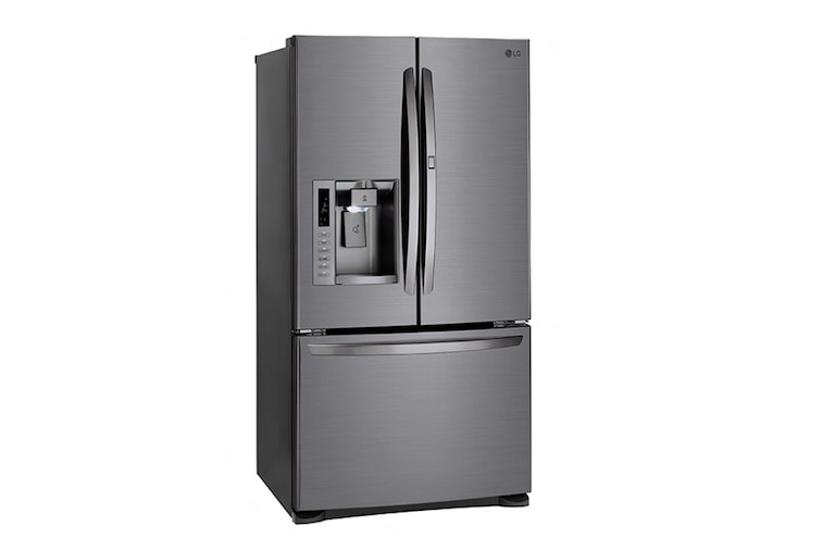 LG 613L Door-In-Door® French Door Fridge With Ice & Water Dispenser, GF-D613PL