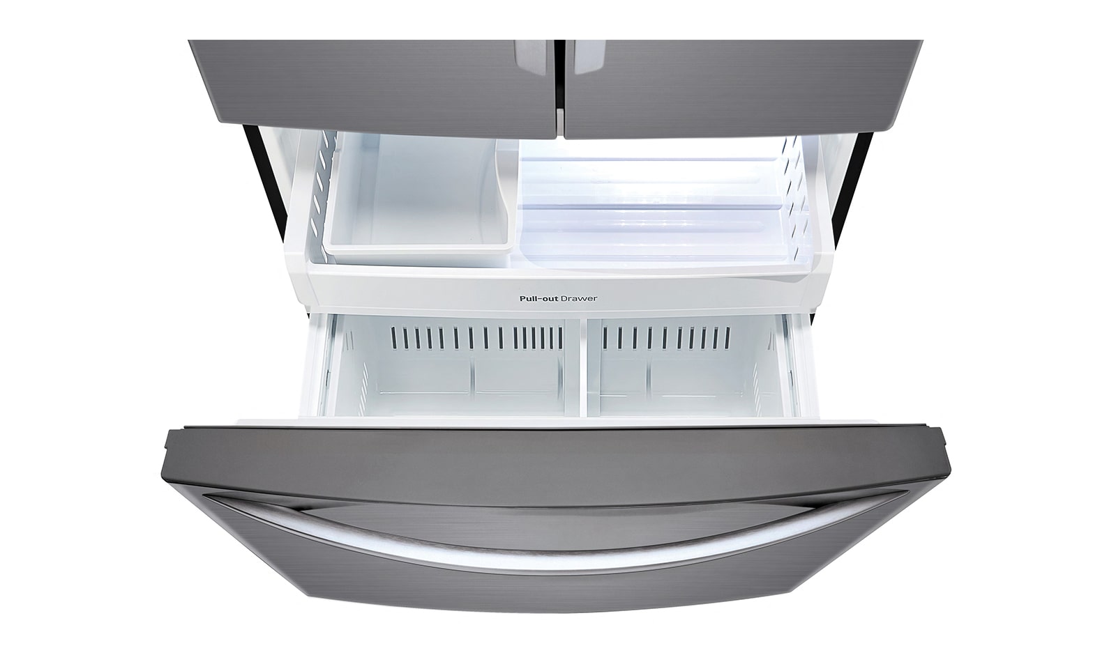 LG 613L Door-In-Door® French Door Fridge With Ice & Water Dispenser, GF-D613PL