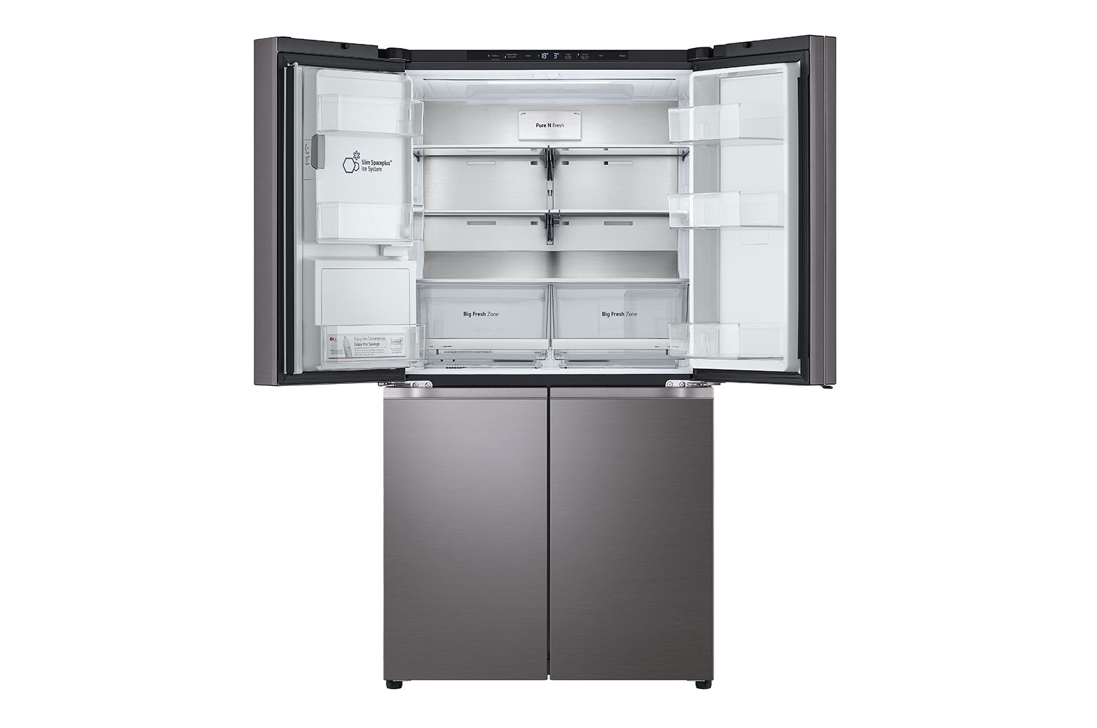 LG 638L French Door Fridge with Craft Ice™, GF-D700BSLC
