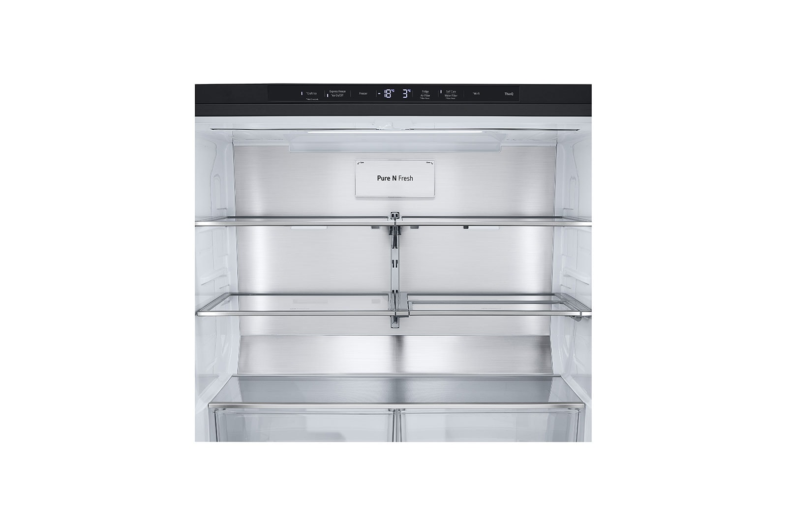 LG 638L French Door Fridge with Craft Ice™, GF-D700BSLC