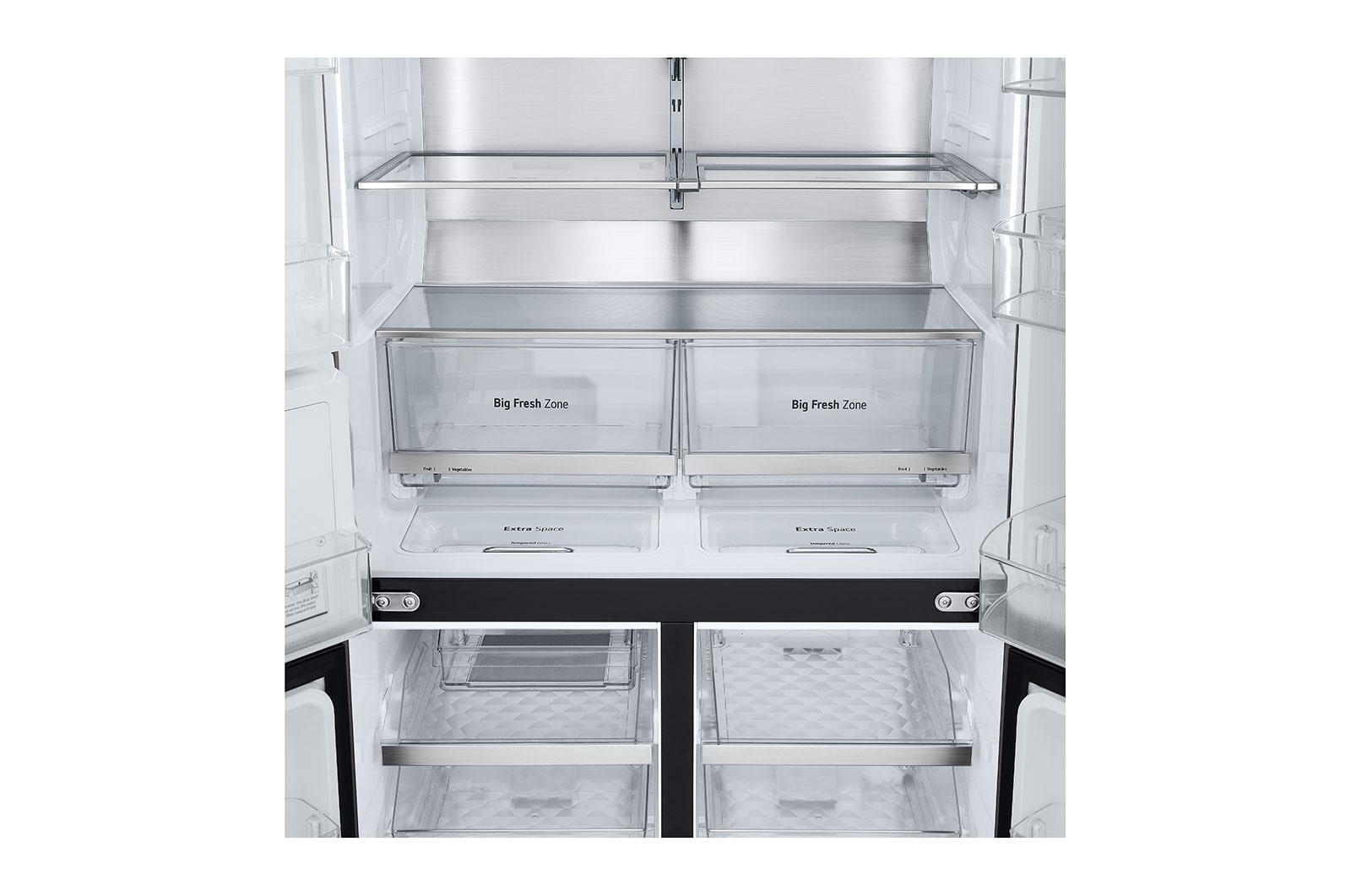 LG 638L French Door Fridge with Craft Ice™, GF-D700BSLC