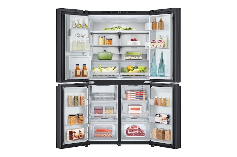 LG 638L French Door Fridge with Craft Ice™, GF-D700MBLC