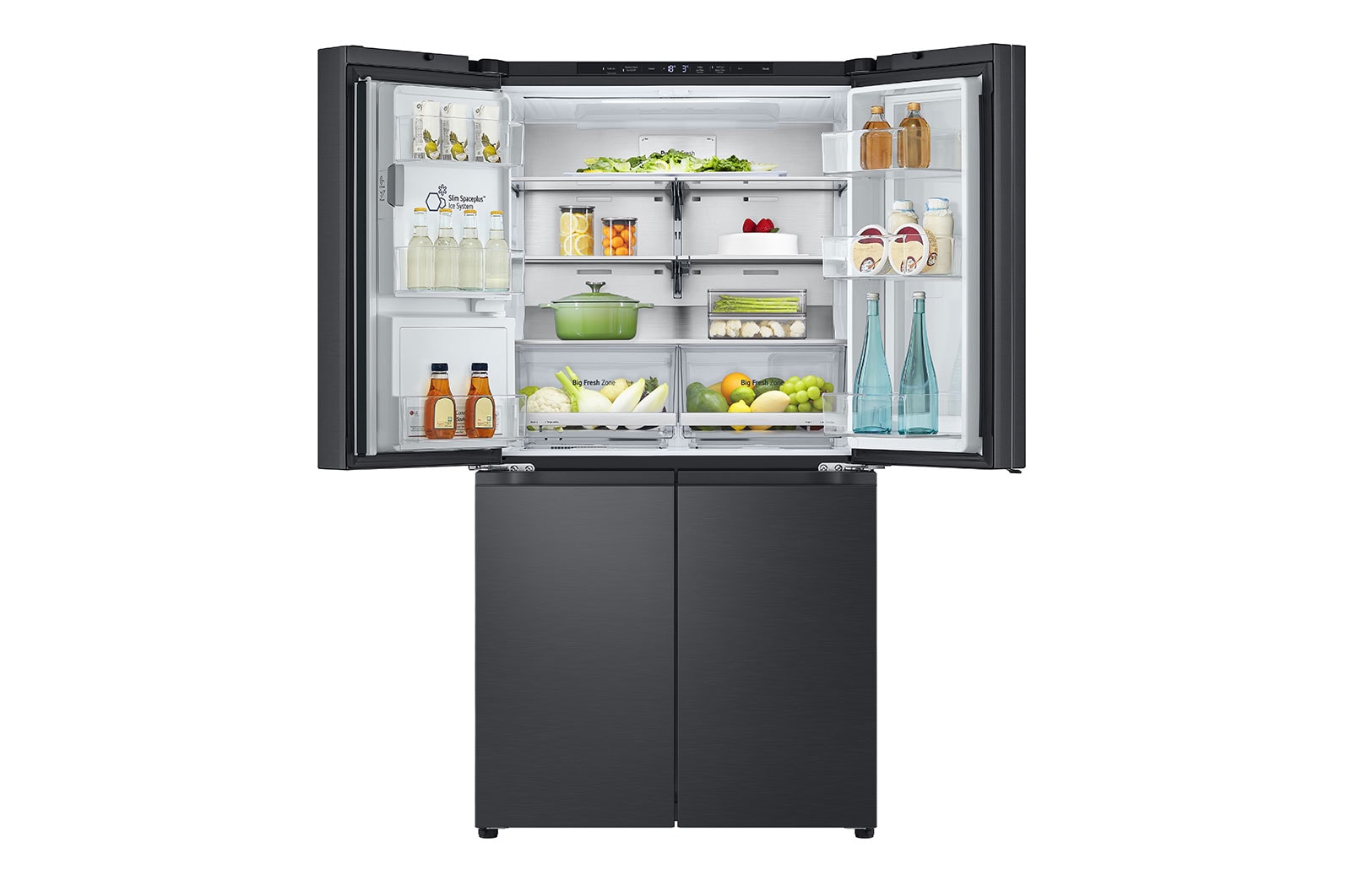 LG 638L French Door Fridge with Craft Ice™, GF-D700MBLC