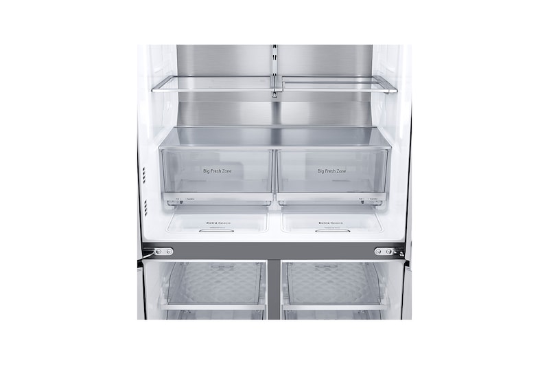 LG 637L French Door Fridge, with Door-In-Door®, in Black Stainless Finish, GF-D706BSL
