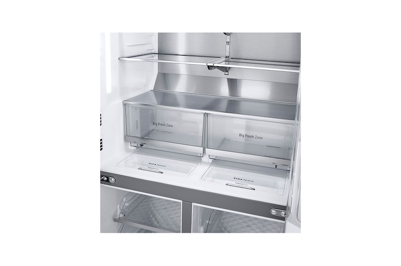 LG 637L French Door Fridge, with Door-In-Door®, in Black Stainless Finish, GF-D706BSL
