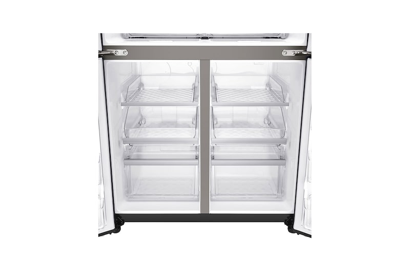 LG 637L French Door Fridge, with Door-In-Door®, in Black Stainless Finish, GF-D706BSL