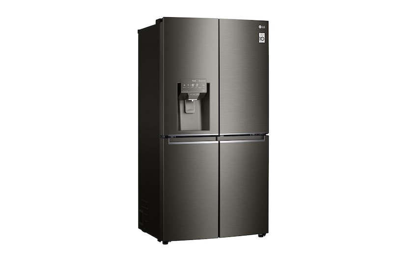LG 637L French Door Fridge, with Door-In-Door®, in Black Stainless Finish, GF-D706BSL