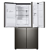 LG 637L French Door Fridge, with Door-In-Door®, in Black Stainless Finish, GF-D706BSL