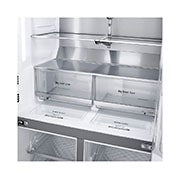 LG 637L French Door Fridge, with Door-In-Door®, in Black Stainless Finish, GF-D706BSL
