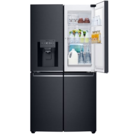 708L French Door Fridge, with Door-in-Door®, in Matte Black