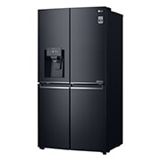 LG 708L French Door Fridge, with Door-in-Door®, in Matte Black Stainless Steel, GF-D708MBSL