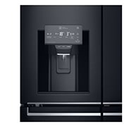 LG 708L French Door Fridge, with Door-in-Door®, in Matte Black Stainless Steel, GF-D708MBSL