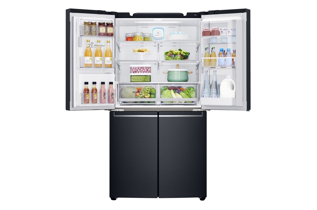 708L French Door Fridge, with Door-in-Door®, in Matte Black