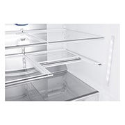 LG 725L French Door Fridge, with Dual Door-In-Door®, in Black Mirror Glass Finish, GF-D725BML